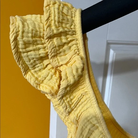 Ricki's Sunny Yellow Ruffled Blouse - Picture 5 of 8